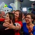 Exit polls showed the Greens heading for an all-time high score which is double that of their 2014 showing