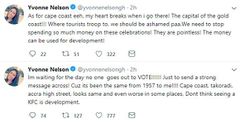 Yvonne Nelson's tweets