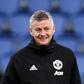 Manchester United manager Ole Gunnar Solskjær watching his side train in Paris on Tuesday - he remains upbeat ahead of the second leg of their Champions League last-16 tie against PSG
