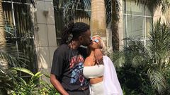 Pappy Kojo and Girlfriend