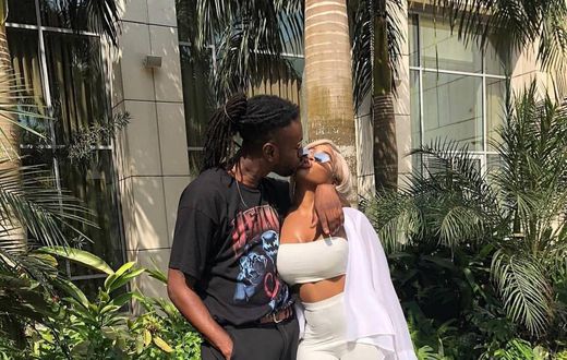 Pappy Kojo and Girlfriend