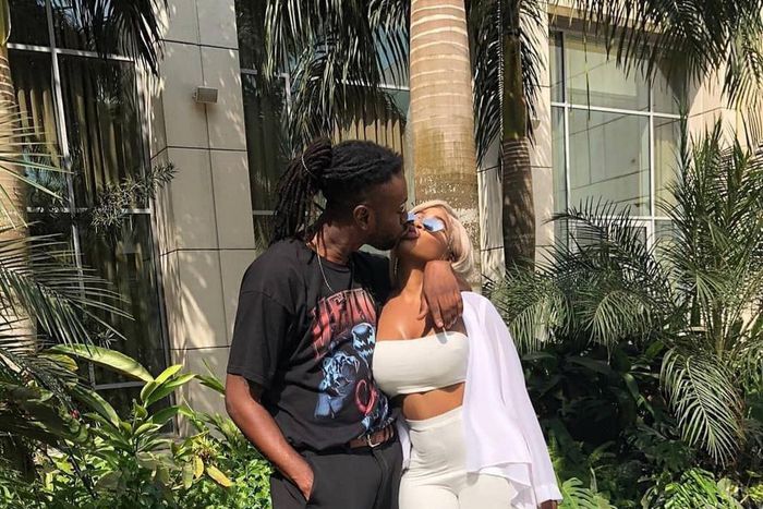 Pappy Kojo and Girlfriend