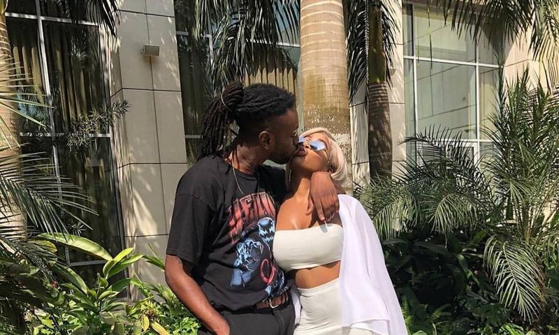 Pappy Kojo and Girlfriend
