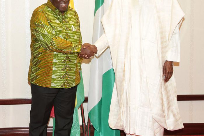 Nana Addo and Muhammadu Buhari