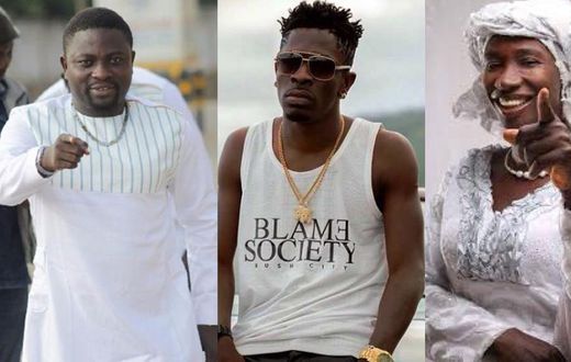 Brop Sammy, Shatta Wale and Cecelia Marfo