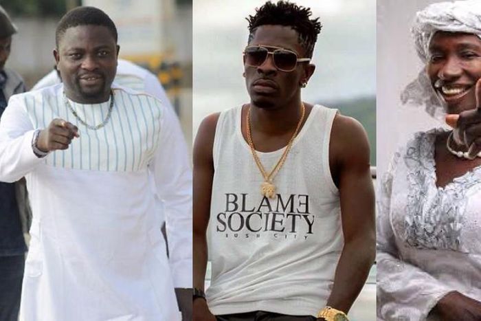 Brop Sammy, Shatta Wale and Cecelia Marfo