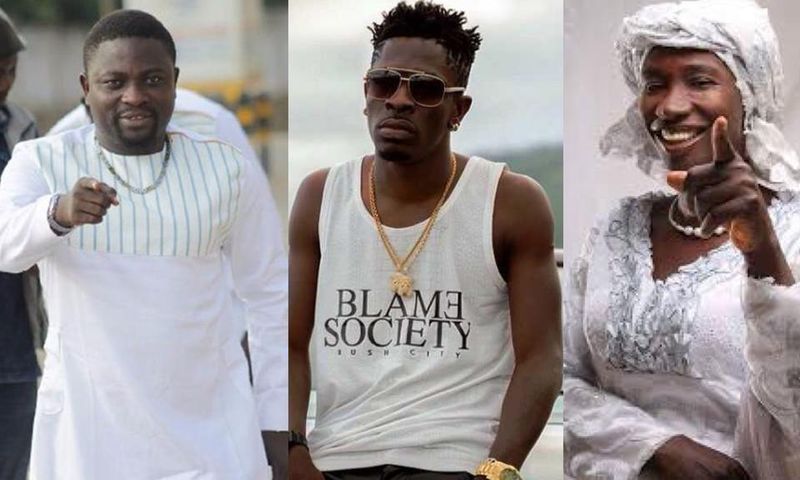 Brop Sammy, Shatta Wale and Cecelia Marfo