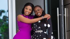 Serwaa Amihere and  Nana Aba