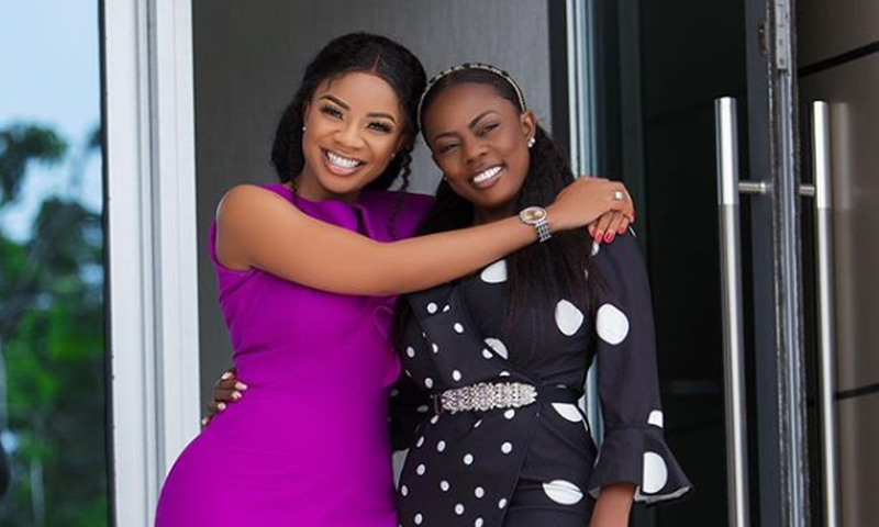 Serwaa Amihere and  Nana Aba