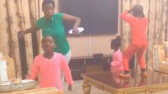 Mercy Johnson and Kids