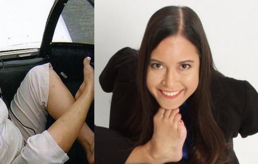 Beautiful woman born without arms becomes pilot, flies plane with her feet (video)