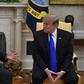 President Donald Trump said Venezuela's leftist leader Nicolas Maduro was "making a terrible mistake" by blocking US humanitarian aid, as he hosted Colombian President Ivan Duque at the White House to discuss the crisis