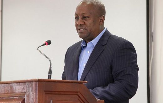 Former President John Mahama