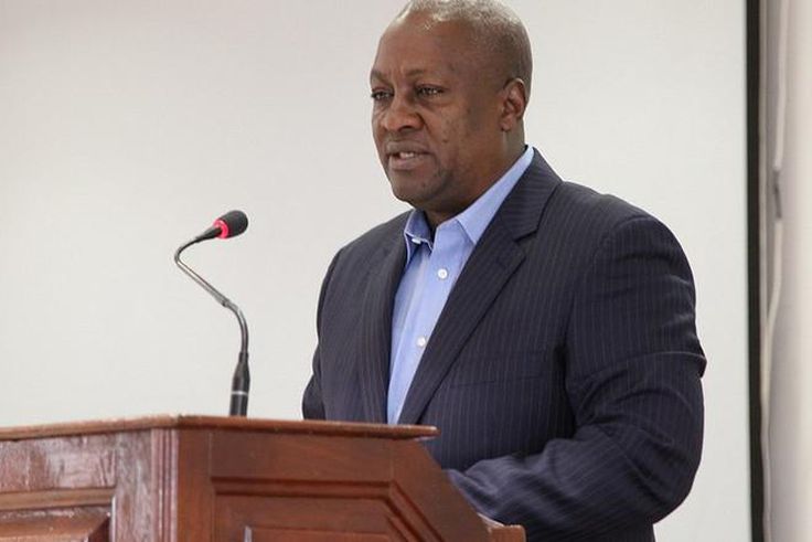 Former President John Mahama