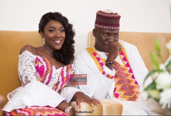 Stonebwoy and wife Louisa