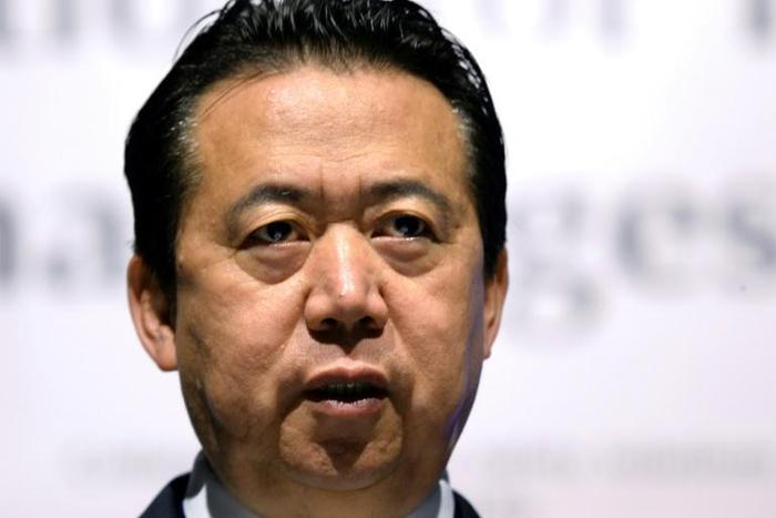 Meng Hongwei vanished last September during a visit to China from France and was later accused of accepting bribes