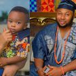 Tonto Dikeh, Churchil and their son
