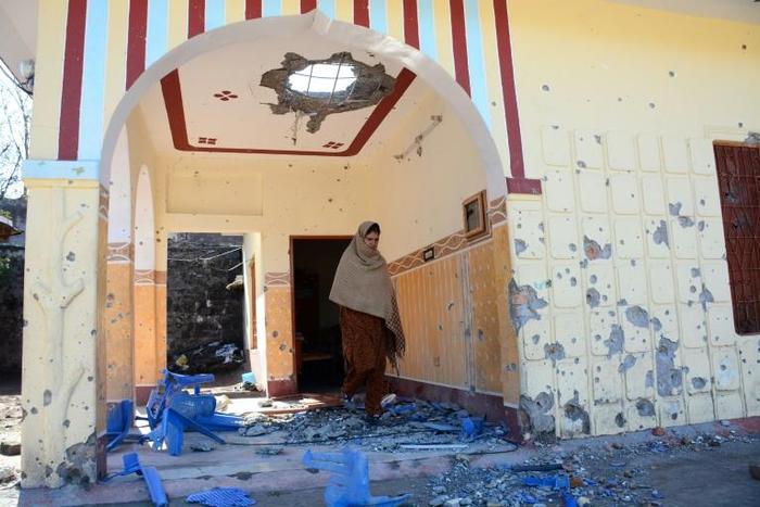 India-Pakistan tensions may have eased for now, but amid intense cross-border shelling, locals in the village of Dhanna in Pakistani Kashmir fear worse is to come