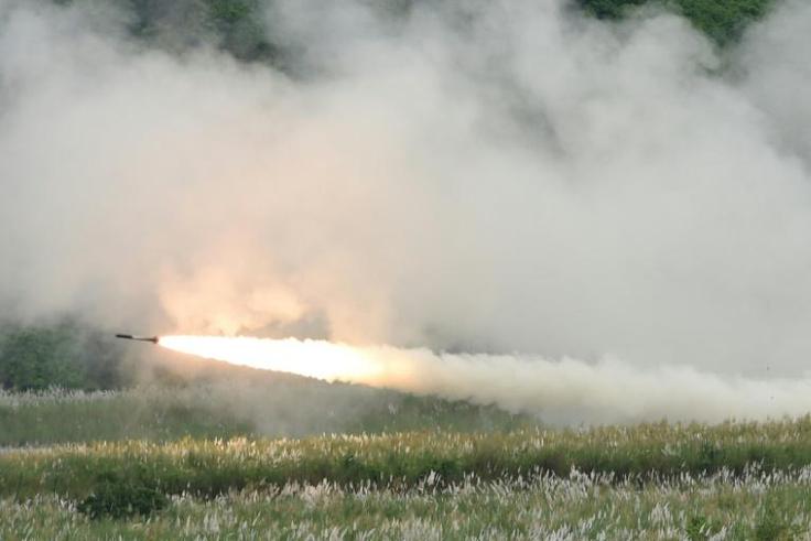The HIMARS system, seen here in action during a 2016 US military exercise in the Philippines, allows a precision attack ability even in poor weather