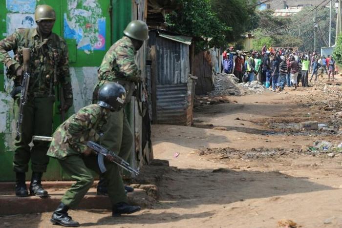 Police denied excessive use of force in clamping down on protesters following the announcement of the election results