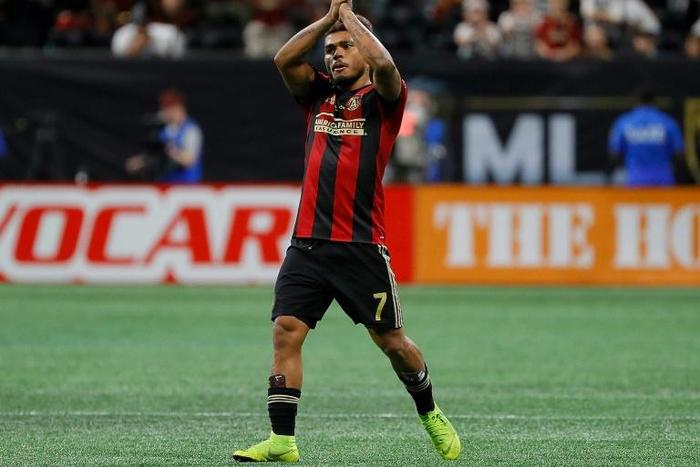 Atlanta United striker Josef Martinez scored the only goal in a 1-0 victory Wednesday over Monterrey but the Mexican side advanced to the CONCACAF Champions League semi-finals