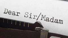 Dear Sir