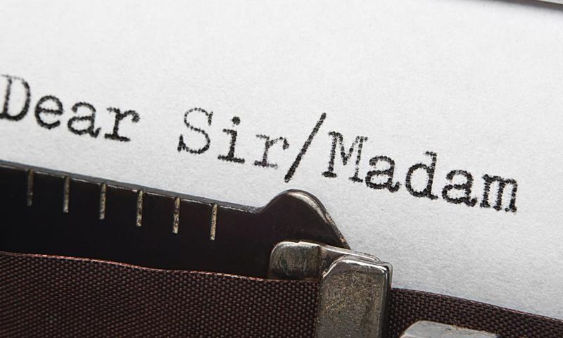 Dear Sir