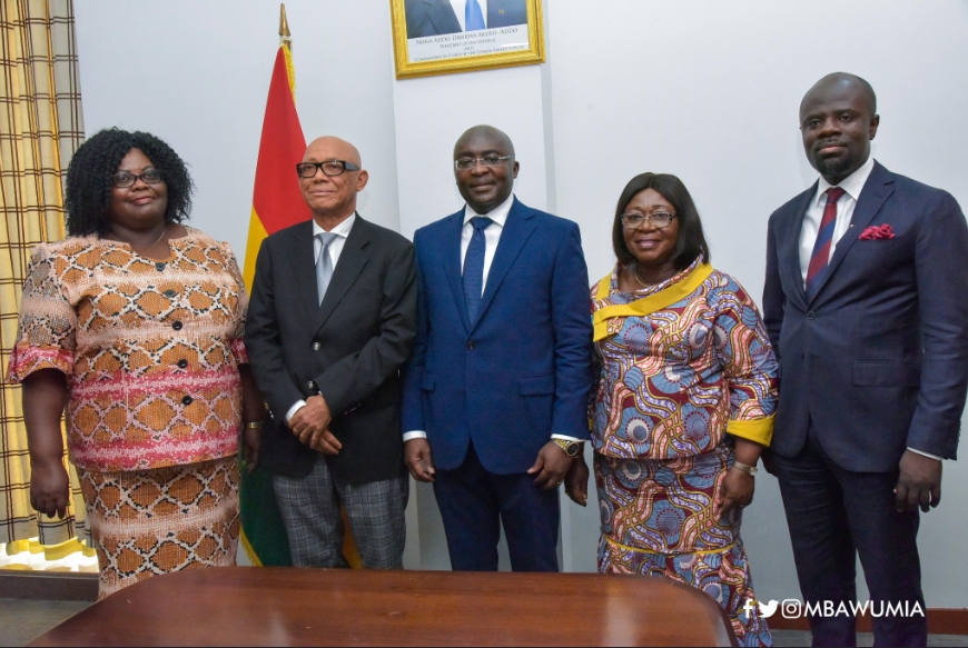 Bawumia swears in Commission