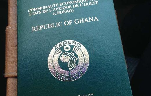 The Ghanaian passport