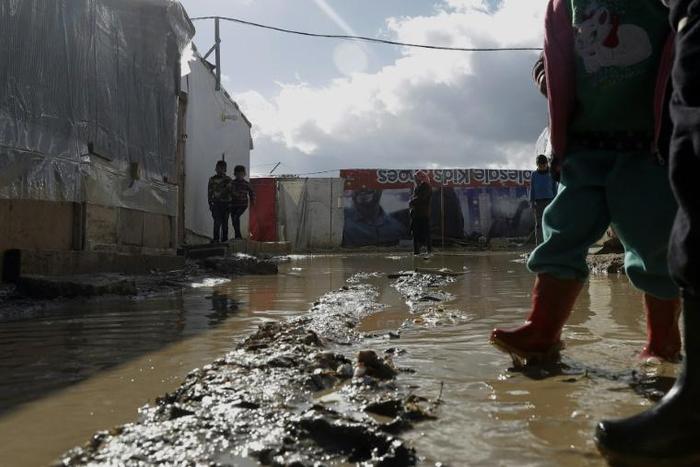 Many Syrian refugees in Lebanon live under squalid conditions in informal refugee camps