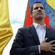 Venezuelan opposition leader Juan Guaido, speaker of the national assembly and recognized by more than 40 countries as Venezuela's interim president, as he declared himself the country's acting leader on January 23