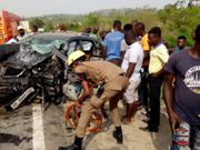 Three feared dead in car crash at Potsin Junction