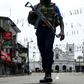 A Sri Lankan soldier stands guard outside St Anthony's Shrine in Colombo, one of the targets of the attacks led by Zahran Hashim