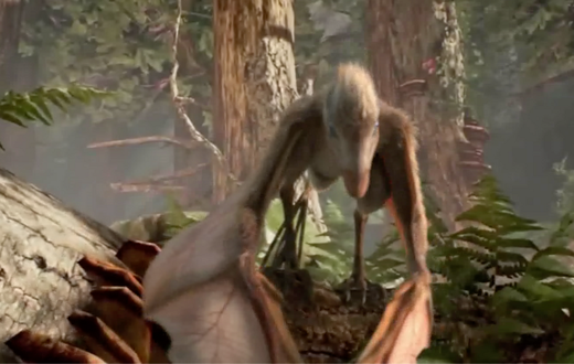Dinosaurs with bat wings were more than legend