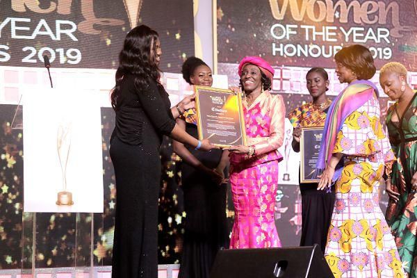 Nana Konadu Agyeman Rawlings was honoured during the Glitz Women of the Year Honours