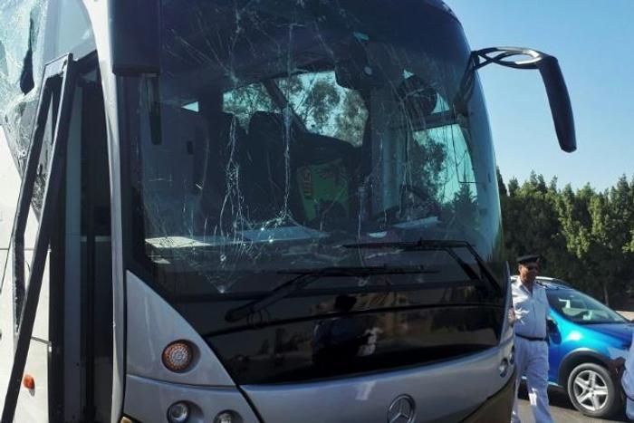 The raids came a day after a bomb blast injured 17 people including tourists near Egypt's famed Giza pyramids