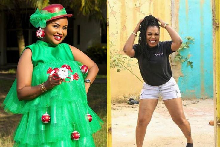 Nana Ama McBrown and Afia Schwarzenegger
