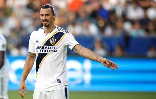 Zlatan Ibrahimovic of the Los Angeles Galaxy vows to break every Major League Soccer record this season