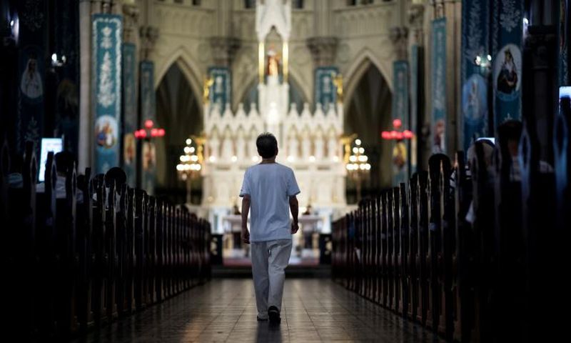 China's estimated 10 million Catholics are split between an underground church that swears allegiance only to the pope and a state-supervised body