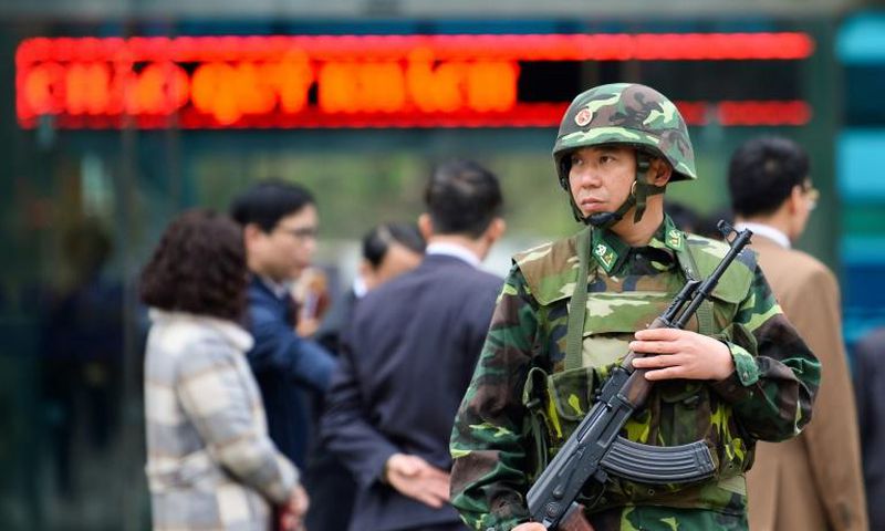 Sources in Vietnam said Kim could arrive at the Dong Dang border station in the early hours of Tuesday