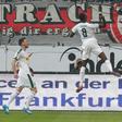 Zakaria equalised but Gladbach had to settle for a point in Frankfurt