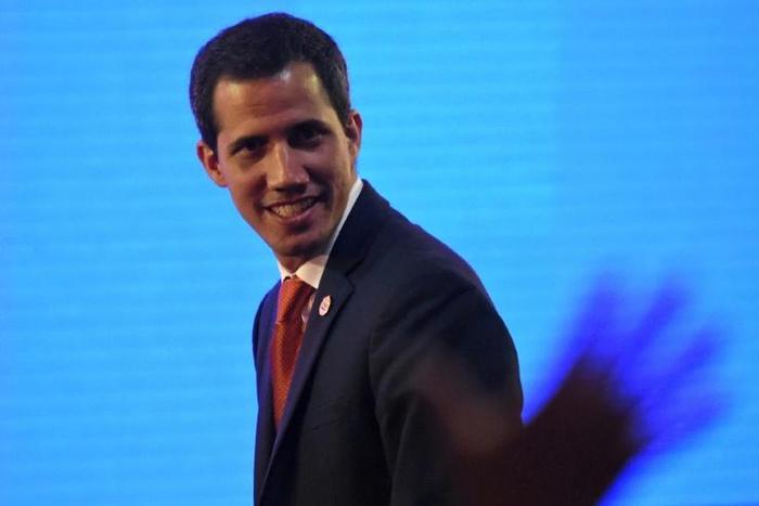 Juan Guaido told his rally that some 600,000 people had registered to help with the efforts to bring aid in and repeated his call for on the military to stand aside