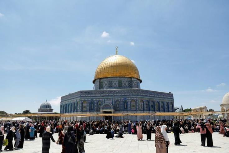 Israel's public broadcaster KAN aired a promotional Eurovision video featuring a shot of east Jerusalem's Al-Aqsa mosque compound