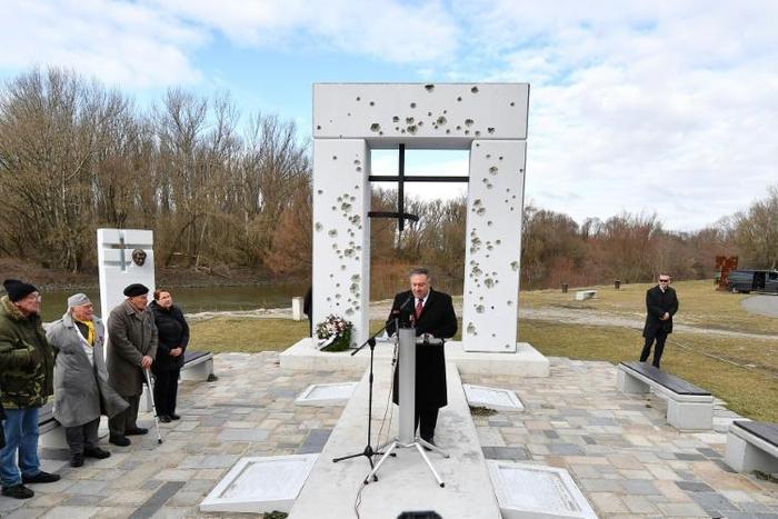 Pompeo is the first US secretary of state to visit Slovakia in 14 years