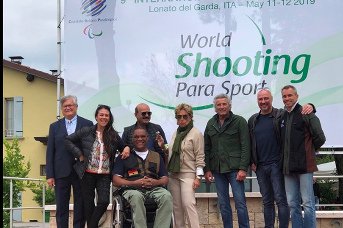Ivor Greenstreet represents Ghana in international Para shooting competition
