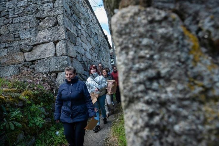 Women in the remote village of Loureiro in northwest Spain have embraced an ever-growing feminist movement