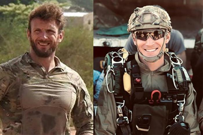 The funeral procession of Cedric de Pierrepont (L) and Alain Bertoncello will roll over the Alexander III bridge in central Paris where ordinary French citizens have been invited to pay their respects
