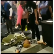 Pastor playing dead