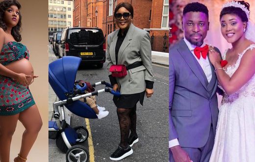 A Plus, Akosua Vee and their daughter