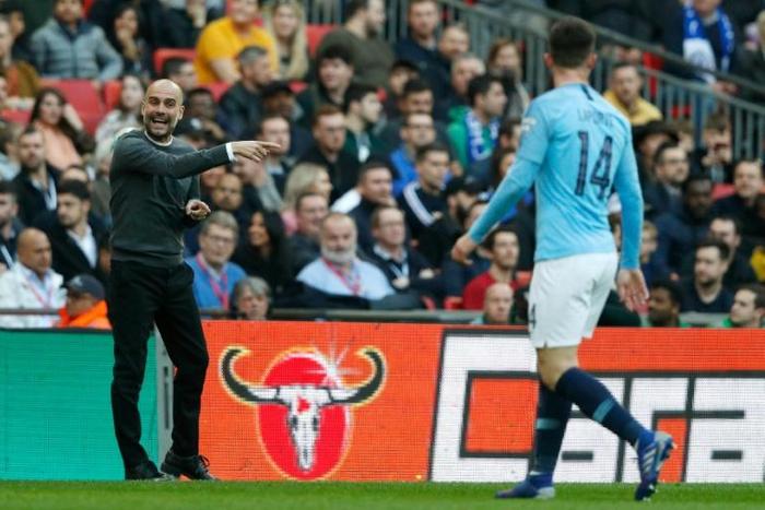 Aymeric Laporte is one of a number of key injury absentees for Manchester City manager Pep Guardiola